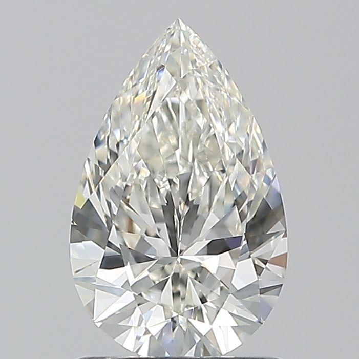 Pear Natural Diamond 1.01ct G IF