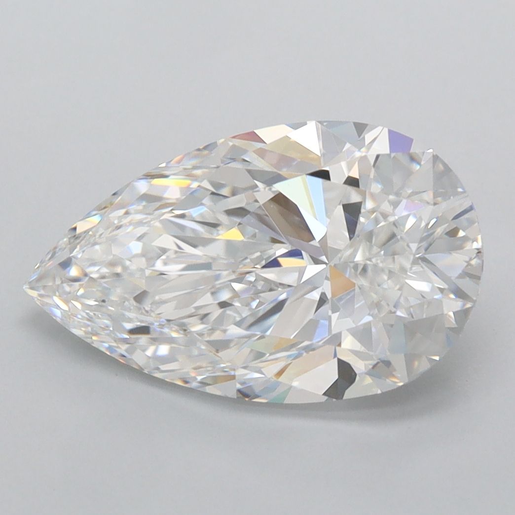 Pear Lab-Grown Diamond 3.01ct D FL
