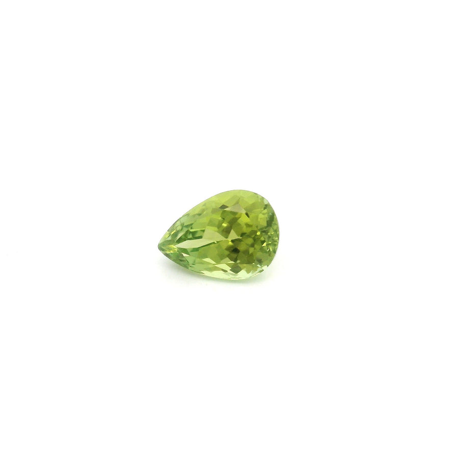 Pear Green Tourmaline 1.54ct loose gemstone