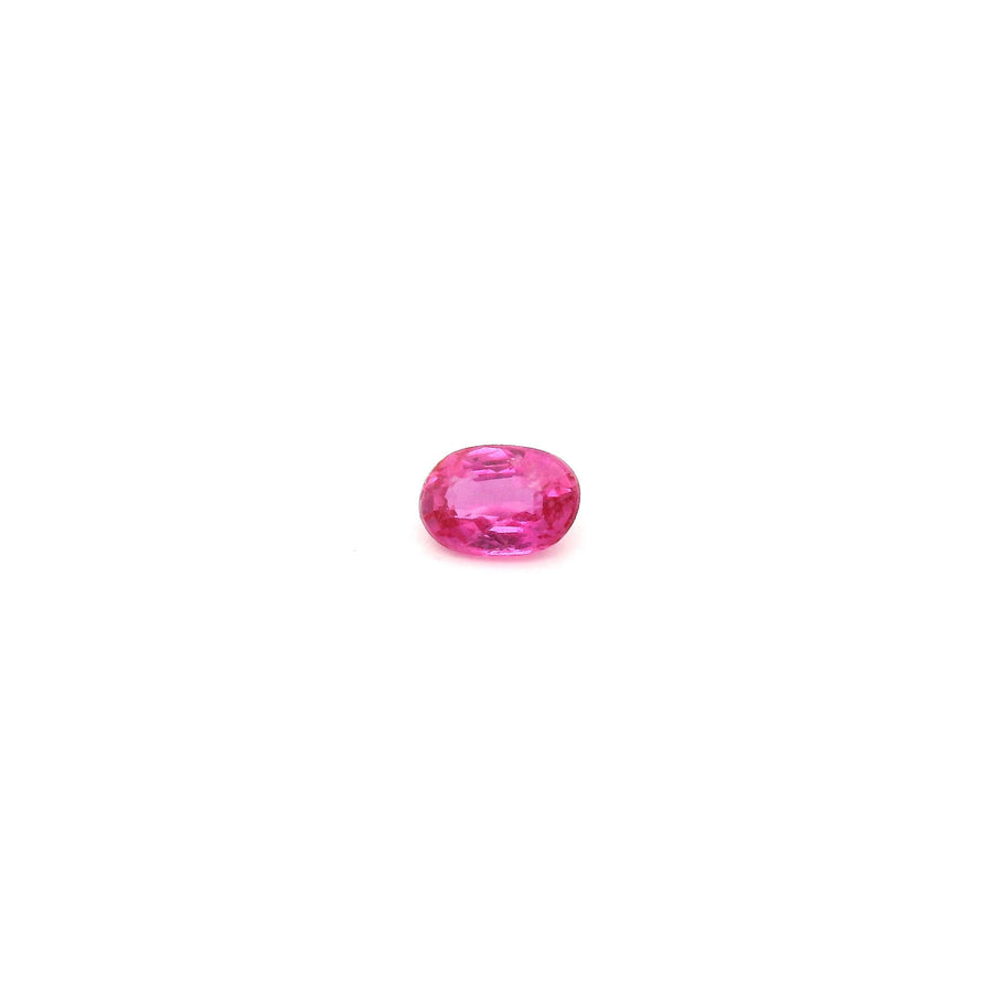 Oval Red Ruby 0.23ct loose gemstone