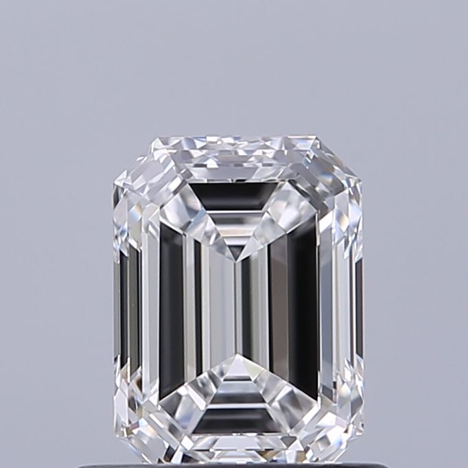Emerald Natural Diamond 0.71ct D VVS1