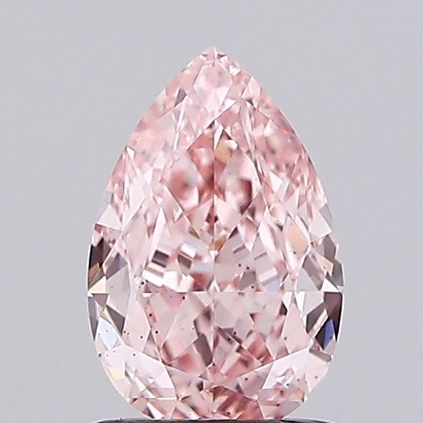 Pear Fancy Intense Pink Lab-grown Diamond 1.11ct SI1 loose diamond