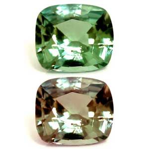 Cushion Green Alexandrite 0.56ct loose gemstone