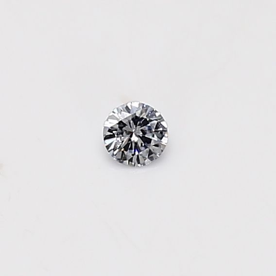 Round Gray Natural Diamond 0.06ct loose diamond