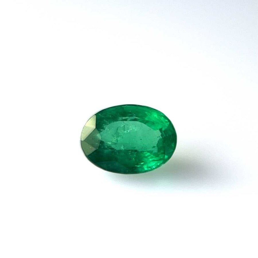 Oval Green Emerald 4.31ct loose gemstone