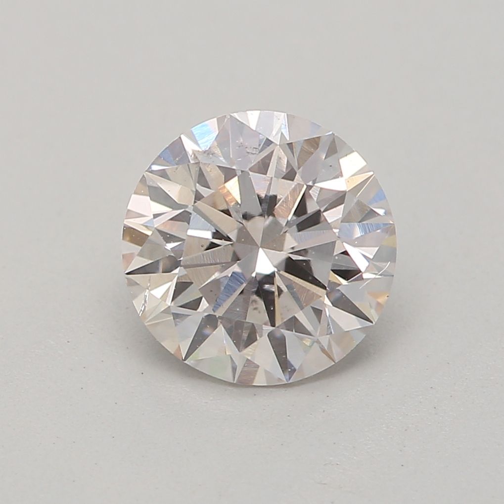 Round Faint Pinkish Pink Natural Diamond 0.72ct SI2 loose diamond