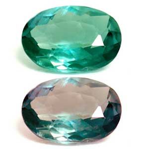 Oval Green Alexandrite 0.23ct loose gemstone