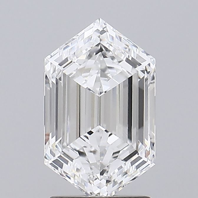 Hexagonal Lab-Grown Diamond 2.09ct E VVS1