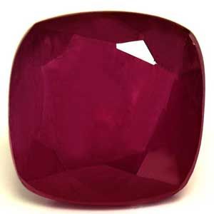 Cushion Red Ruby 2.39ct loose gemstone