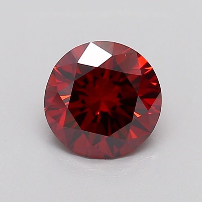 Round Fancy Deep Orange Lab-grown Diamond 1.01ct VS1 loose diamond