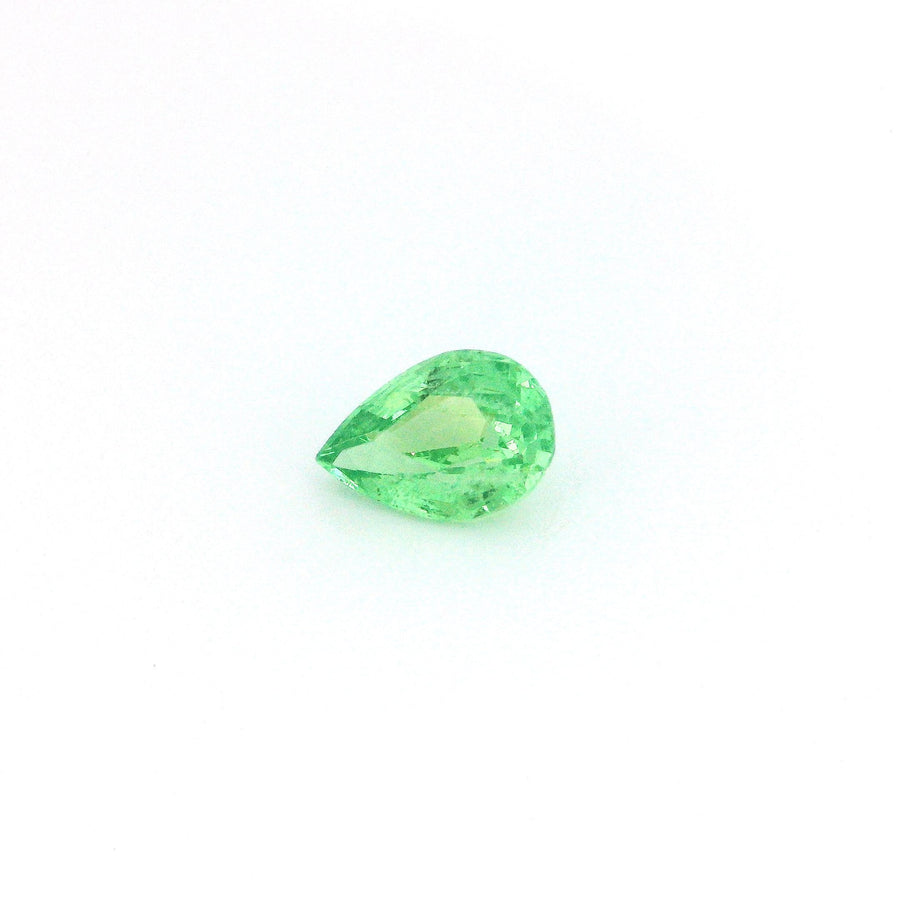 Pear Green Garnet 0.86ct loose gemstone