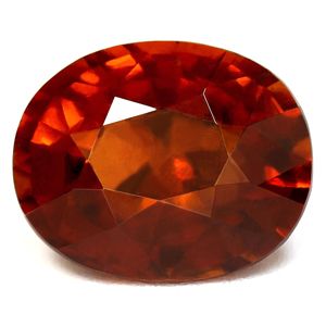 Oval Orange Garnet 7.65ct loose gemstone