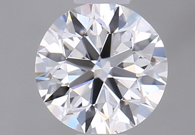 Round Natural Diamond 0.65ct F VS2