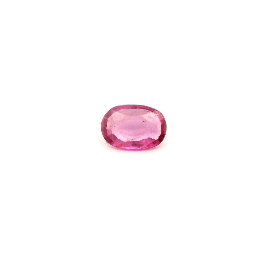 Oval Red Ruby 0.48ct loose gemstone