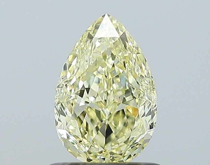 Pear Fancy Yellow Natural Diamond 1ct VS1 loose diamond