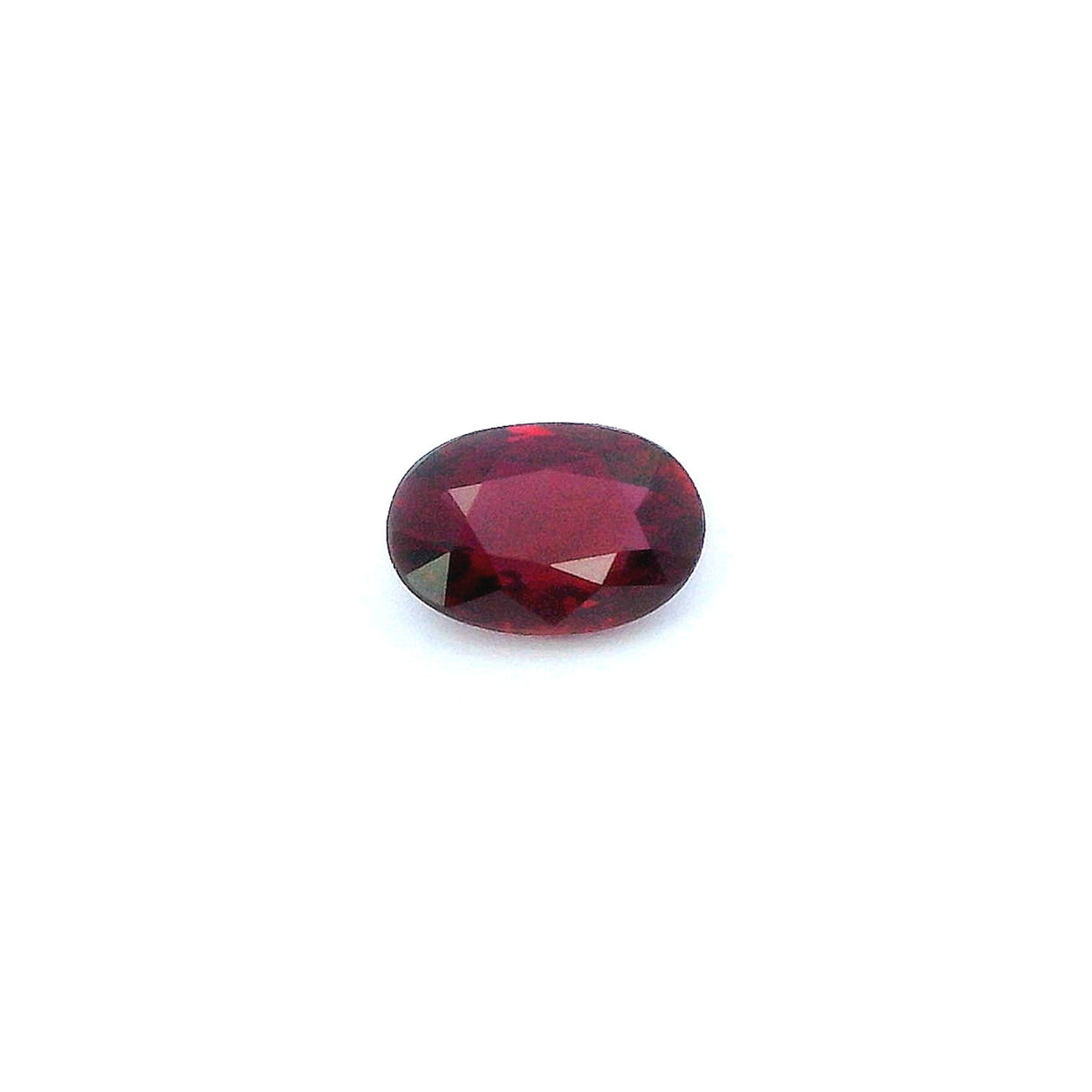 Oval Red Ruby 0.73ct loose gemstone