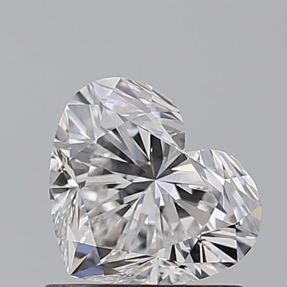 Heart Natural Diamond 1.03ct D VS1