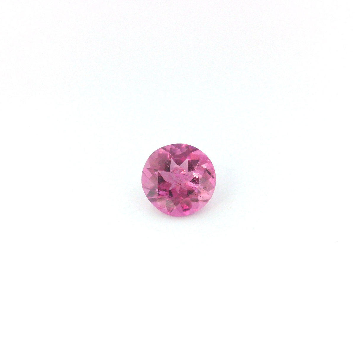 Round Pink Tourmaline 0.57ct loose gemstone