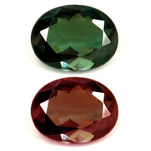 Oval Green Alexandrite 0.2ct loose gemstone