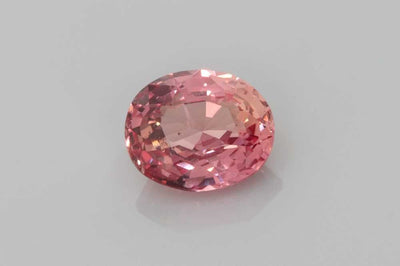 Oval Orange Sapphire 1.05ct loose gemstone
