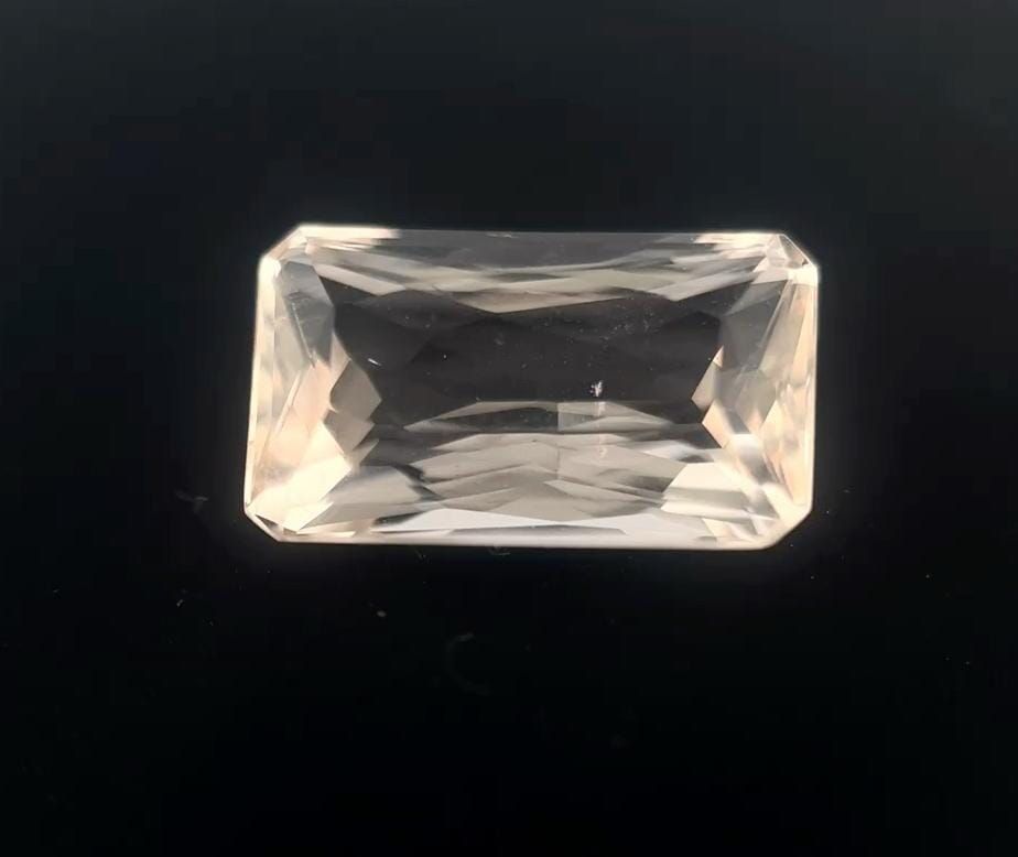 Emerald Pink Morganite 4.22ct loose gemstone