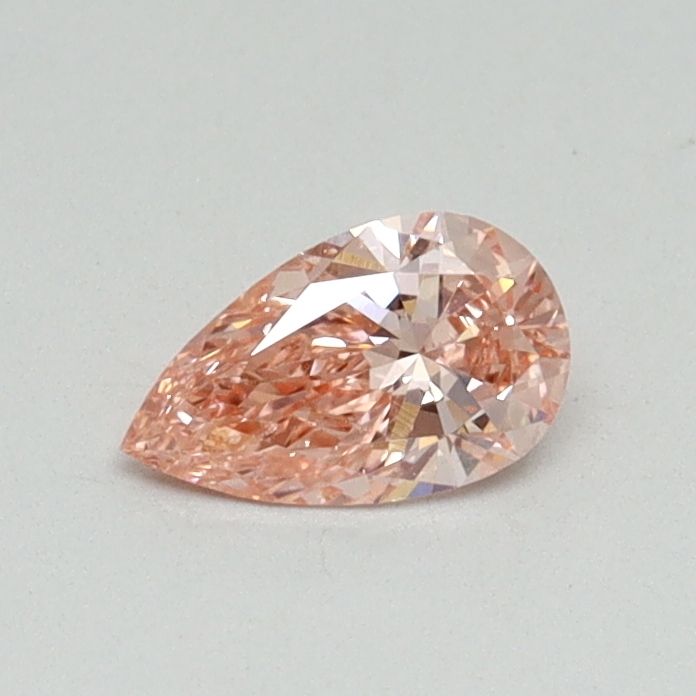 Pear Fancy Vivid Pink Lab-grown Diamond 0.3ct VS2 loose diamond
