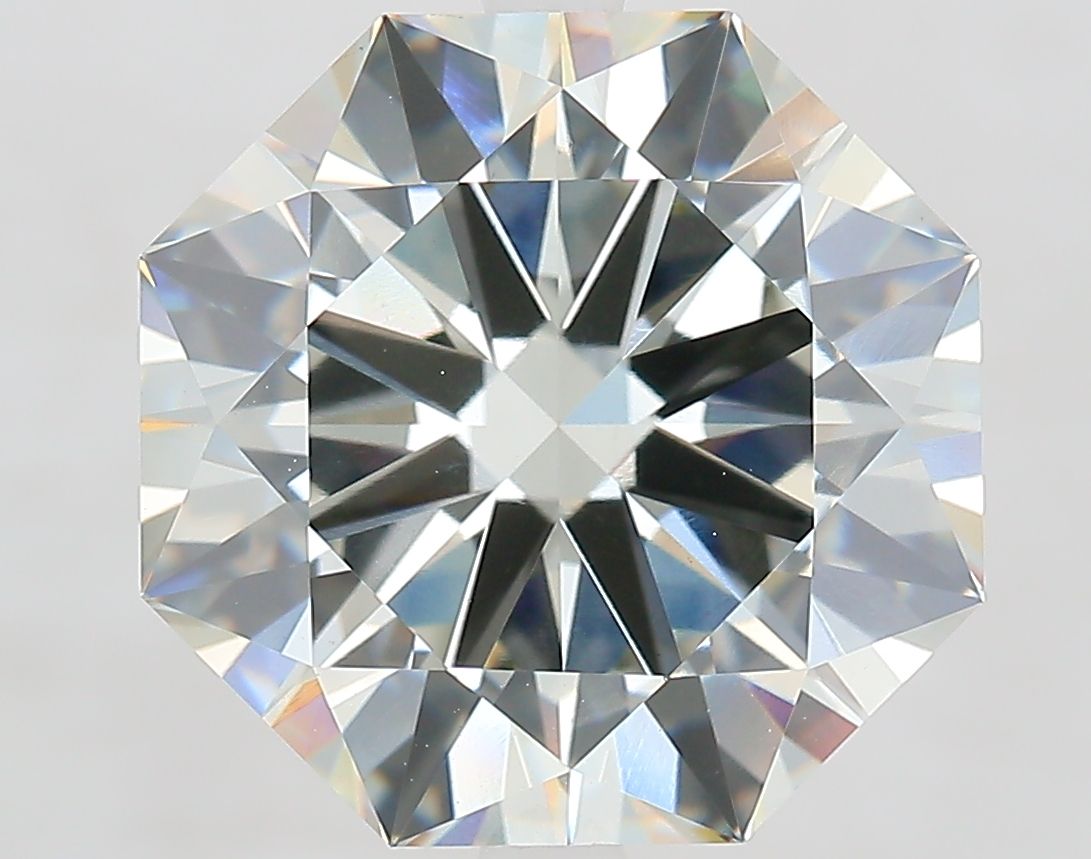 Octagonal Fancy Light Gray Lab-grown Diamond 8.41ct VS1 loose diamond