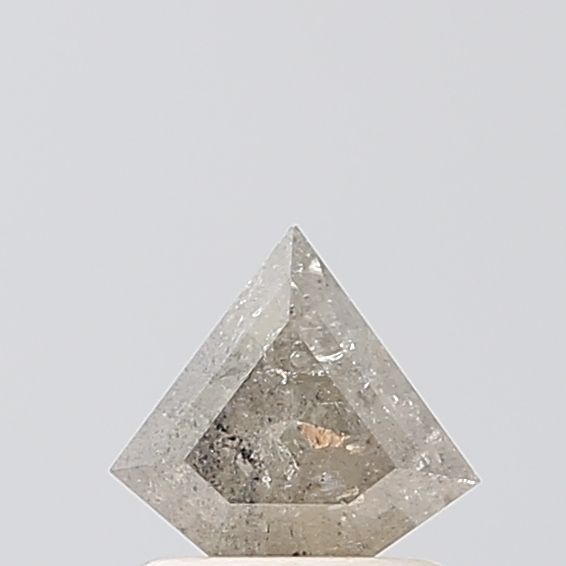 Trilliant Salt And Pepper Natural Diamond 0.59ct VVS2 loose diamond