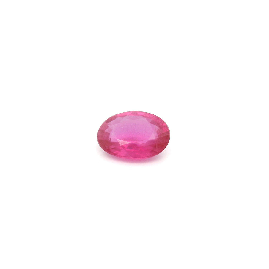 Oval Red Ruby 0.84ct loose gemstone