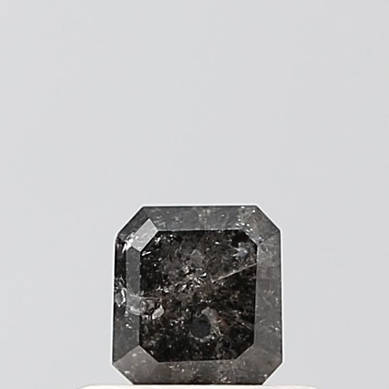 Asscher Salt And Pepper Natural Diamond 0.32ct VS1 loose diamond
