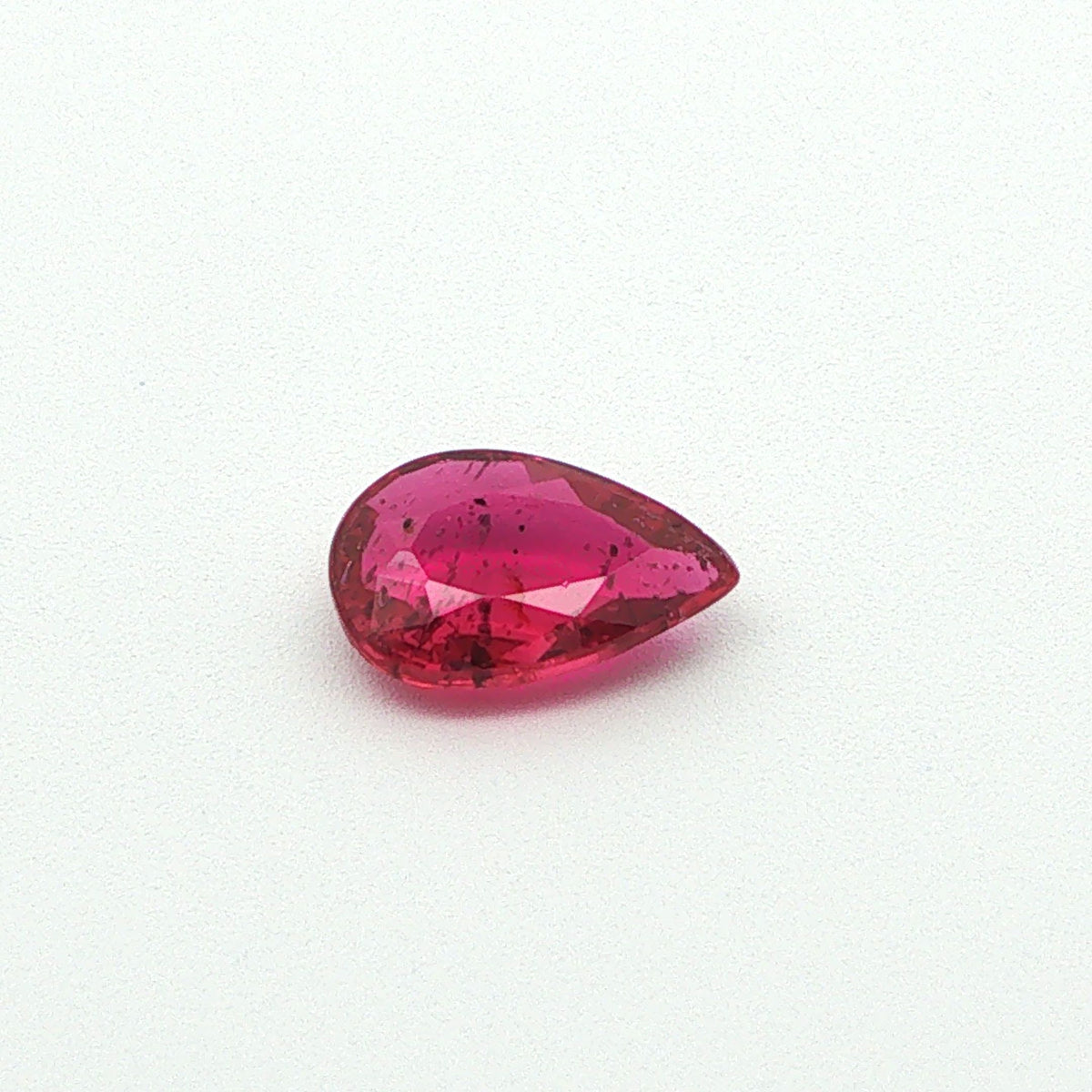 Pear Red Ruby 1.14ct loose gemstone