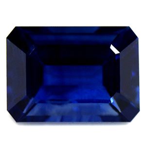 Emerald Blue Sapphire 1.48ct loose gemstone