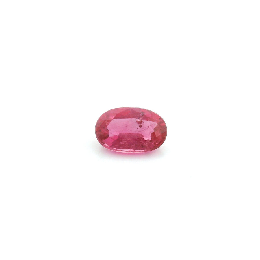 Oval Red Ruby 0.9ct loose gemstone