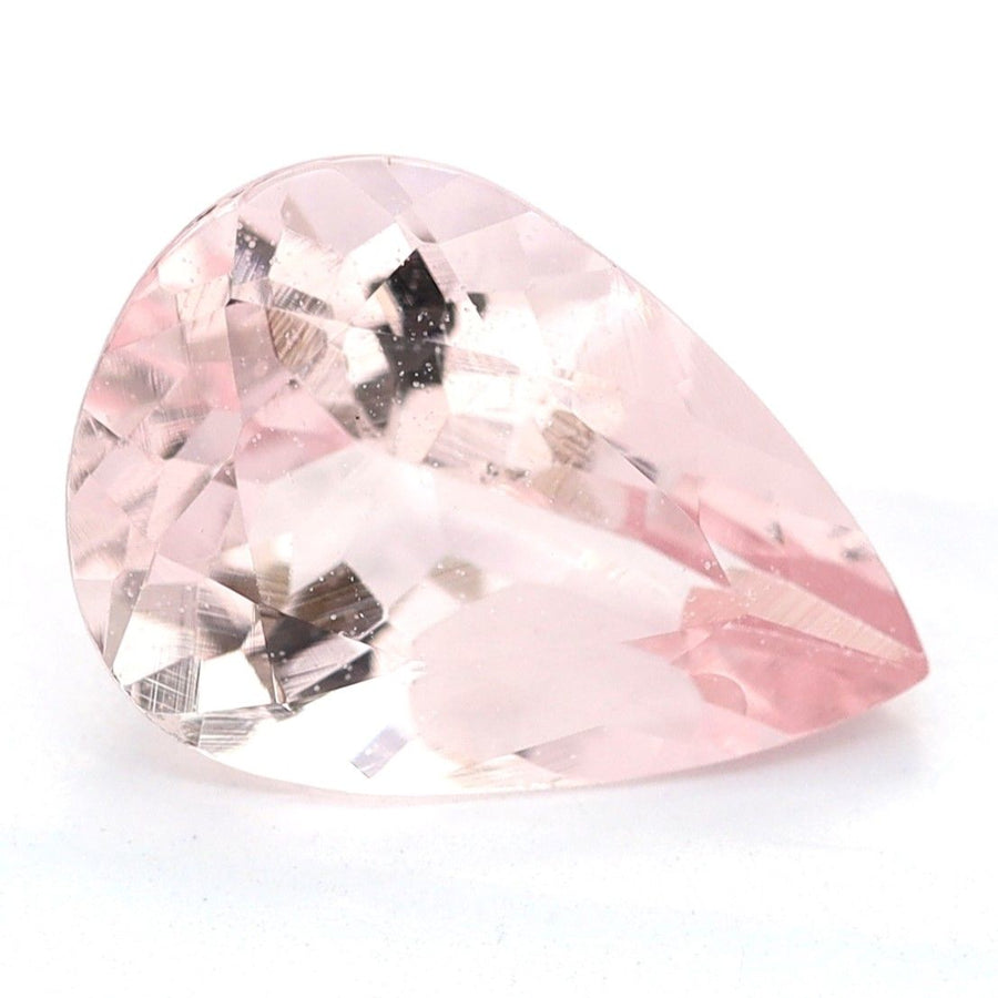 Pear Pink Morganite 1.52ct loose gemstone