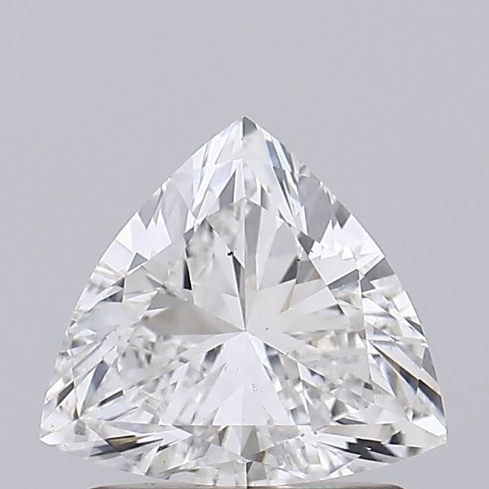 Triangular Fancy Green Lab-grown Diamond 0.91ct VS1 loose diamond