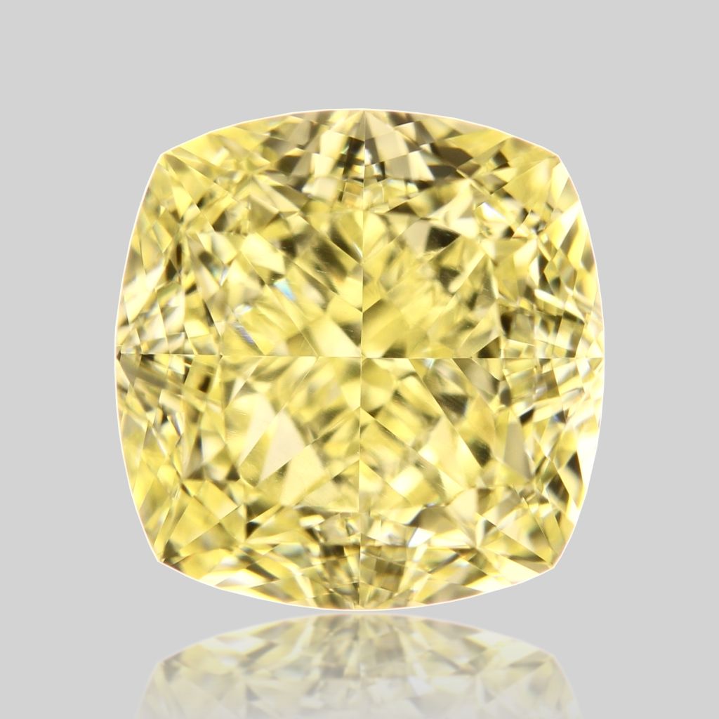 Cushion Fancy Yellow Natural Diamond 1.51ct VS1 loose diamond