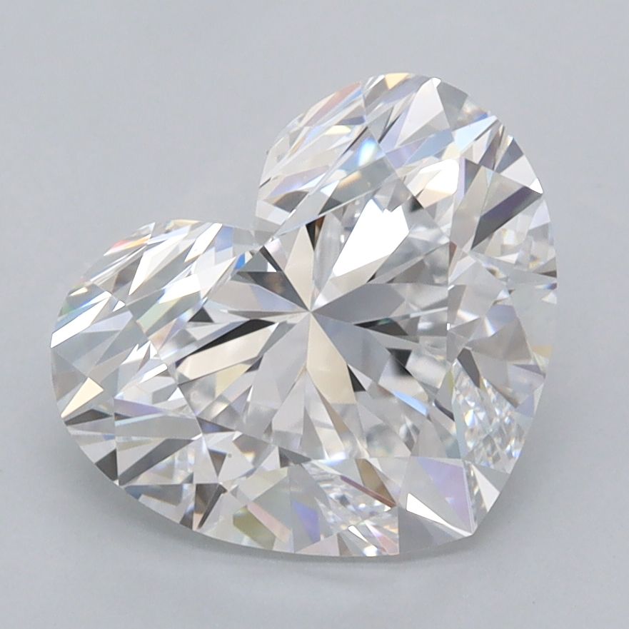 Heart Lab-Grown Diamond 3.13ct D FL