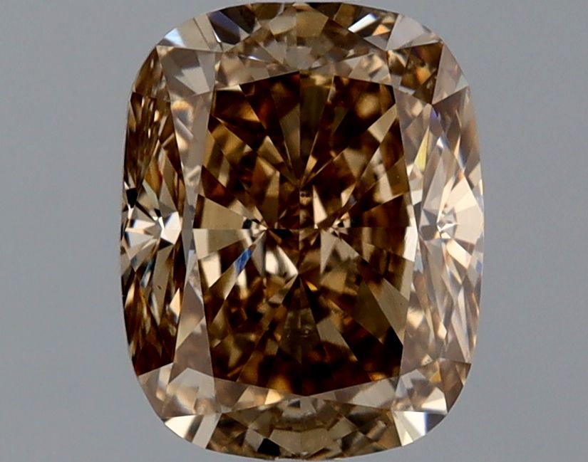Cushion Faint Yellowish Blue Natural Diamond 1.3ct VS2 loose diamond