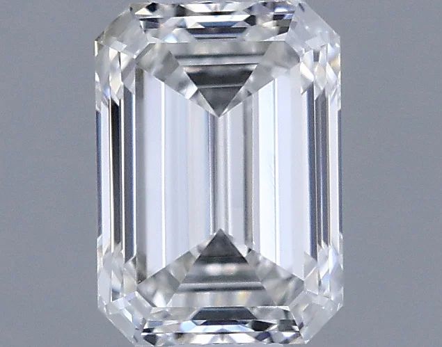 Emerald Natural Diamond 0.50ct F VVS1