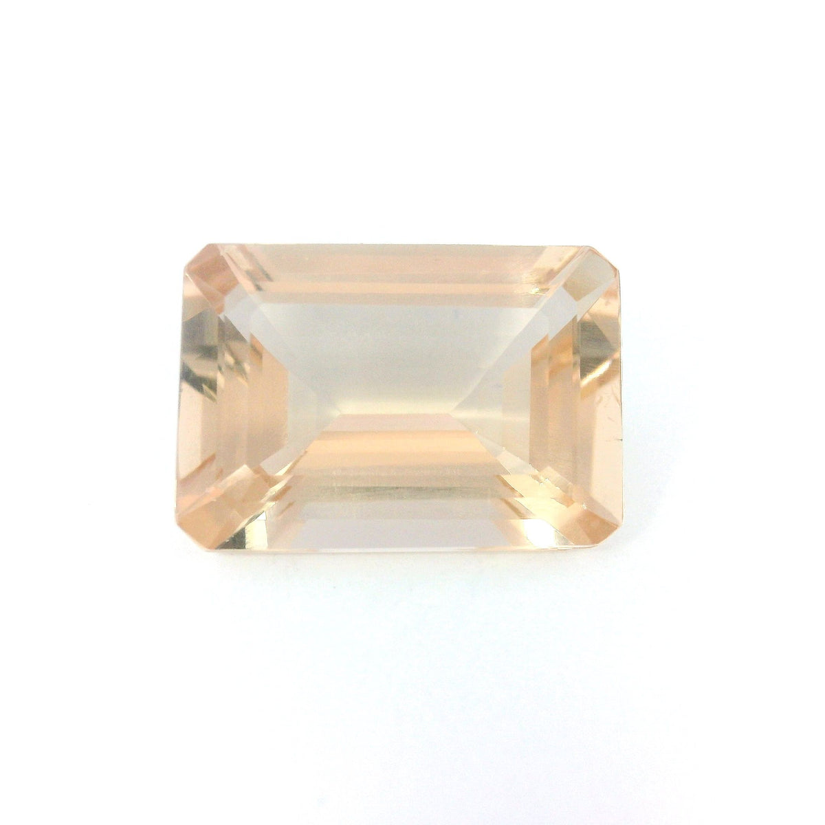 Octagonal Pink Morganite 5.99ct loose gemstone