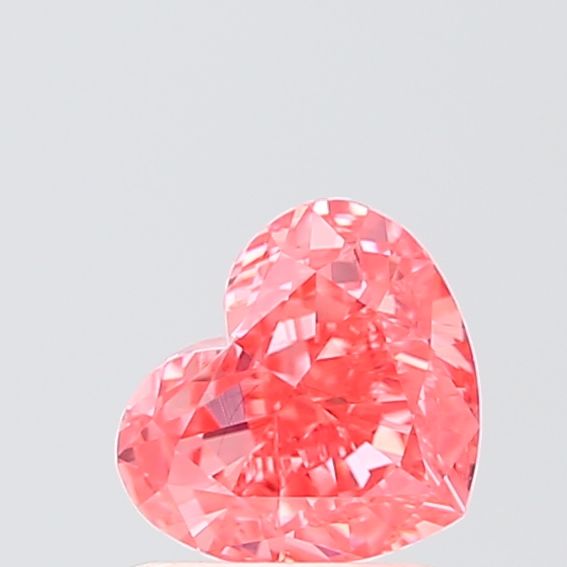 Heart Fancy Vivid Red Lab-grown Diamond 1.25ct VS2 loose diamond