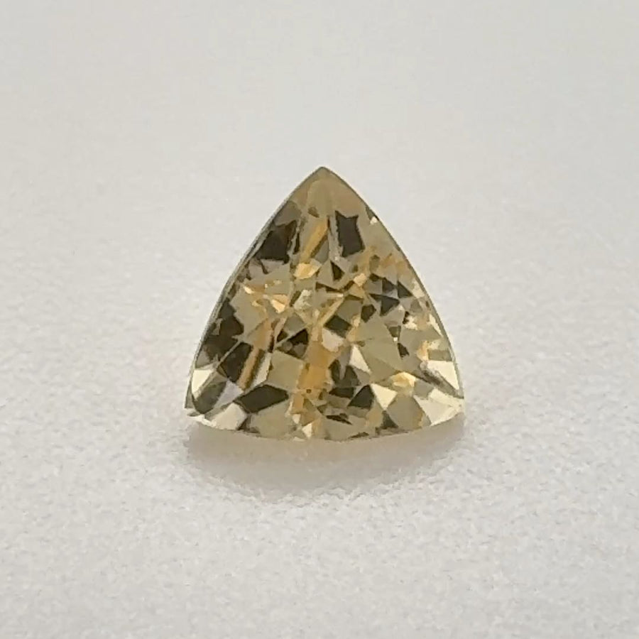 Trilliant Yellow Topaz 0.565ct loose gemstone