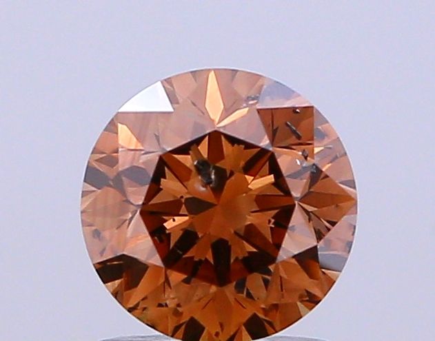 Round Fancy Brown Natural Diamond 1.15ct SI2 loose diamond