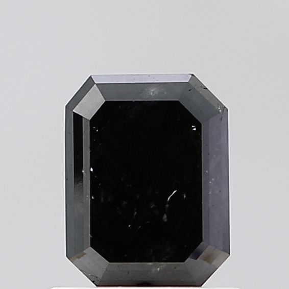 Emerald Black Natural Diamond 1.07ct VS2 loose diamond