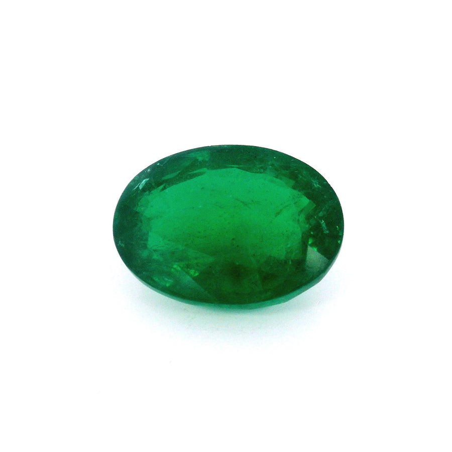 Oval Green Emerald 5.36ct loose gemstone