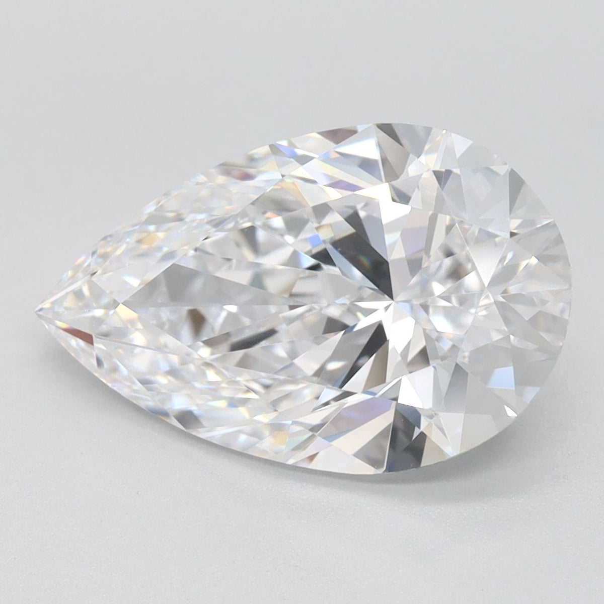 Pear Lab-Grown Diamond 3.17ct D FL