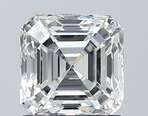 Asscher Natural Diamond 1.20ct H VVS1