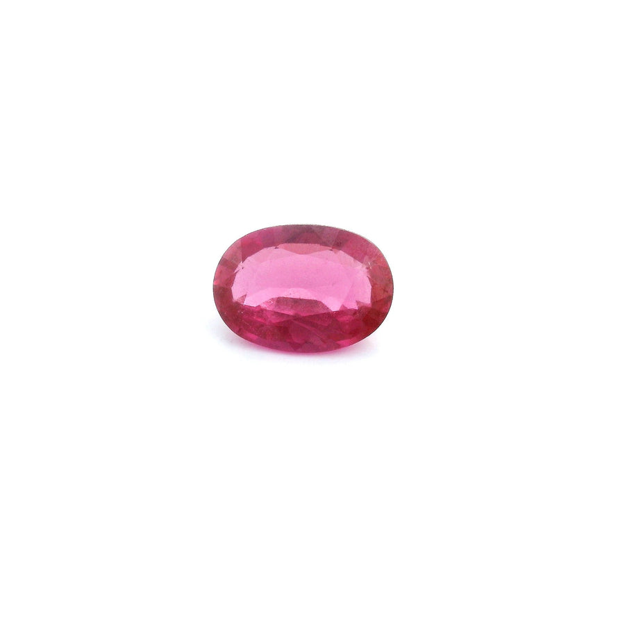 Oval Red Ruby 0.96ct loose gemstone