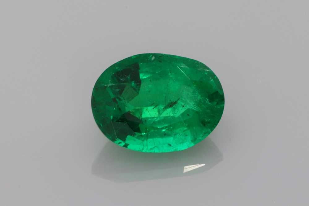 Oval Green Emerald 1.69ct loose gemstone