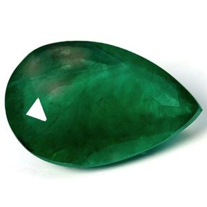 Pear Green Emerald 4.87ct loose gemstone